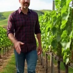 Ein Spaziergang durch den Weinberg